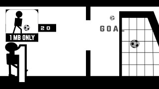 Football Black - 1MB Game |  Gameplay Walkthrough Part 1【001】 screenshot 1