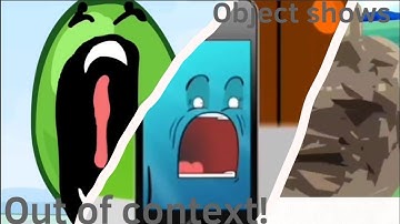 object shows I watched but the context is eliminated