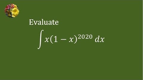 2020 MIT Integration Bee, qualifying test question # 16 (Mis-1203)