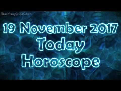 Video: Horoscoop 19 November