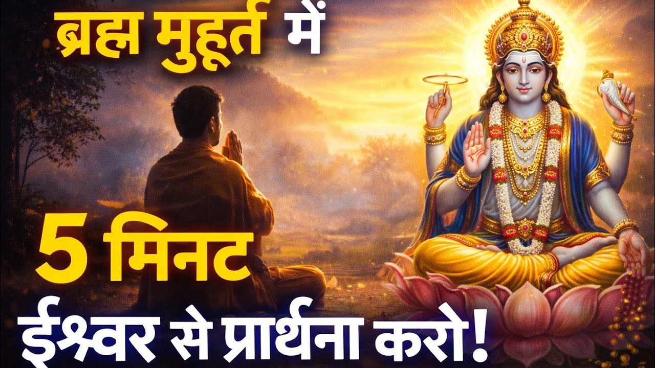 ब्रह्ममुहूर्त में उठने वालों के साथ होता है ये चमत्कार सुबह 3 -5 बजे उठना क्यों बदल देता है किस्मत 