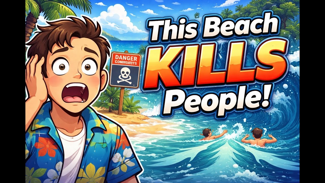 Everyone Thinks This Beach Is Safe — That BELIEF Gets People KILLED   MUST WATCH FOR BEACH SAFETY