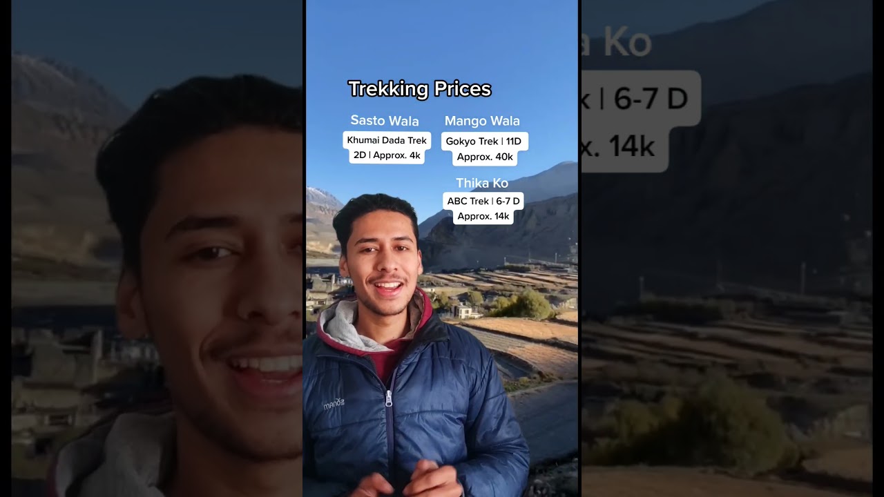 Trekking Price Nepal | Cheap Expensive & Okay Prices | 