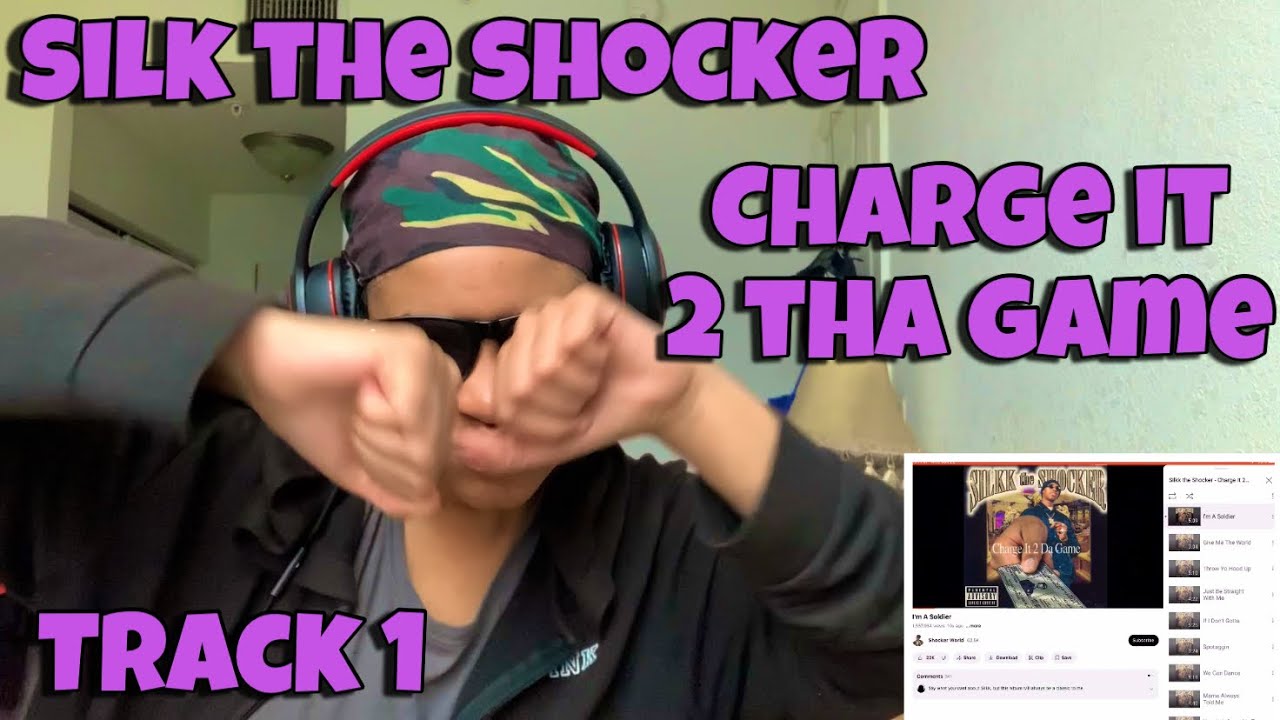 SILK THE SHOCKER “ CHARGE IT 2 DA GAME ALBUM REACTION “ IM A SOLIDER “