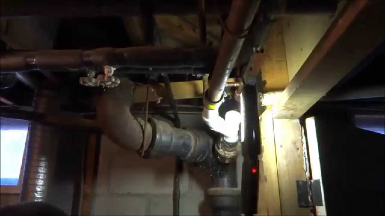 old copper drain leaking in farm houseplumbing repair