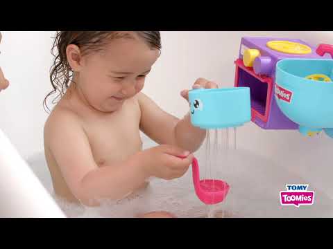 Tomy - Toomies Bubble Bake Kitchen 4 in 1 Bath Toy