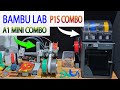 Lên Đời IN 3D - Bambu Lab P1S COMBO, A1 Mini Combo - Máy IN 3D cho người mới bắt đầu