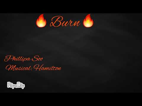 LYRICS- Burn (Hamilton)