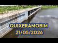 Barragem de Quixeramobim & Açude Fogareiro dados Atualizados 21/05/2026 Sertão Central - Ceará