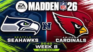 Madden 26 2040 Week 8 Seattle