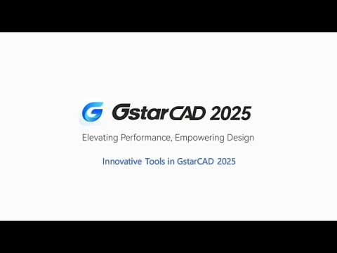 Innovative Tools in GstarCAD 2025 - YouTube