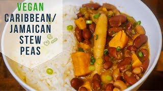 &quot;Bring the Caribbean to Your Table: Quick and Delicious Vegan Jamaican Stew Peas Recipe 🔥🇯🇲🔥&quot;
