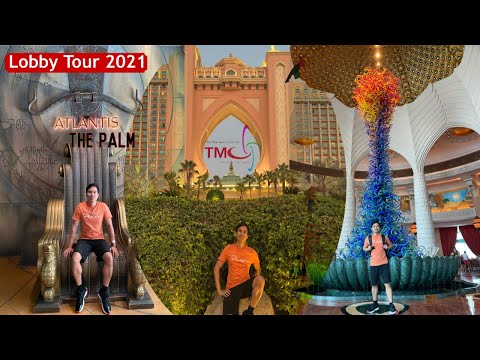 Atlantis The Palm Lobby Tour | The Lost Chambers Aquarium
