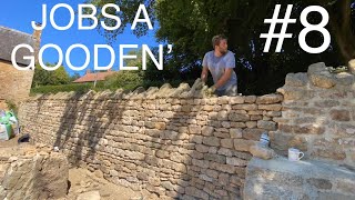 Building A Old Stone Wall Dry Stone Effect