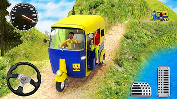 Modern auto tuk tuk Real - Rickshaw Games #2 - Android Gameplay
