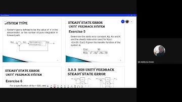 STEADY STATE ERROR   EE241 3A