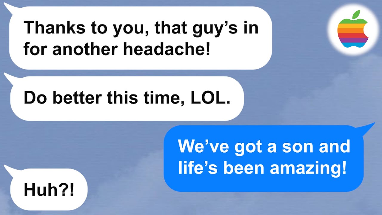 【Apple】My husband divorced me because we only had two daughters. Years later he wants to one of them