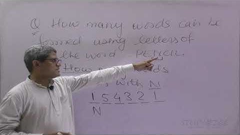 2020 #MathsGenius Permutations and Combinations NCERT Chapter 7 Principle of Counting Part 07 CBSE