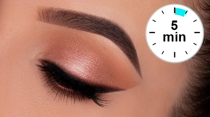 5 MINUTE Eye Makeup for Work / School / Everyday - DayDayNews