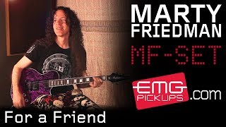 Video thumbnail of "Marty Friedman plays "For A Friend""