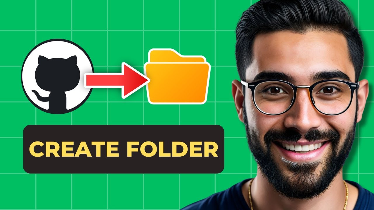 How to create or add folder in github repository full guide youtube