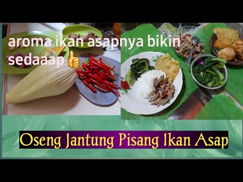 Resep Jantung Pisang Ikan Asap