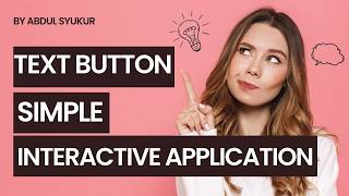 Praktek 2 (Button Teks) | Universitas STEKOM