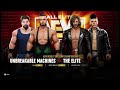 The Unbreakable Machines vs. The Elite for the AEW World Tag Team championship.