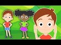 Tête, épaules, genoux et orteils | Cartoon pour les enfants | Populaire Comptine