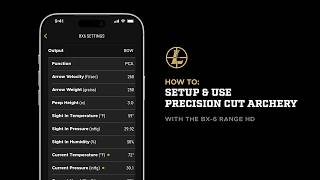 How to Use Precision Cut Archery (PCA) with Leupold's BX-6 Range HD