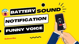 How To Use Battery Sound Notification On Android | Change The Charging Sound | Funny Notification screenshot 3