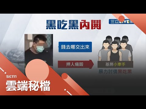 懷疑同黨黑吃黑！竹聯幫地堂幹部竟帶6名小弟對自己人強押痛毆討債？│記者蔡駿琪 周冠宇│【社會大小事】20200821│三立新聞台