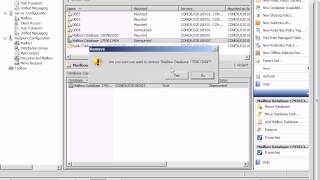 11 remove default mailbox database.avi