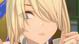 EN Sigrid makes Blowing lips sound, when she's flustered