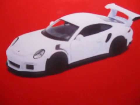 РАСПАКОВКА МАСШТАБНОЙ МОДЕЛИ PORSHE 911 GT3 RS ОТ WELLY!