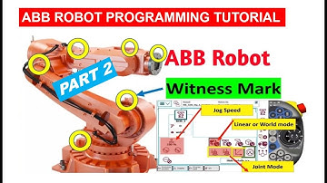 ABB ROBOT PROGRAMMING  PART 2(PLAYLIST IN DESCRIPTION)