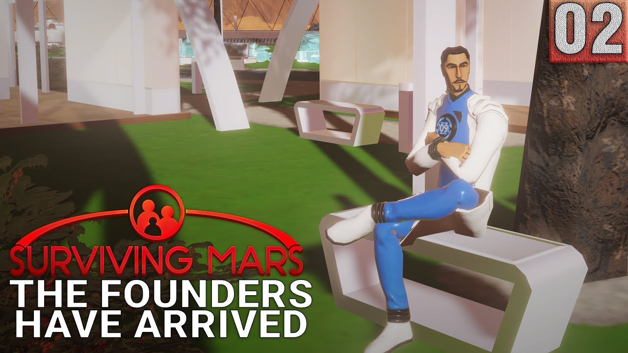 Let's Play Surviving Mars - Ep 02 - Mars City Builder and Survival - Gameplay (1440p)