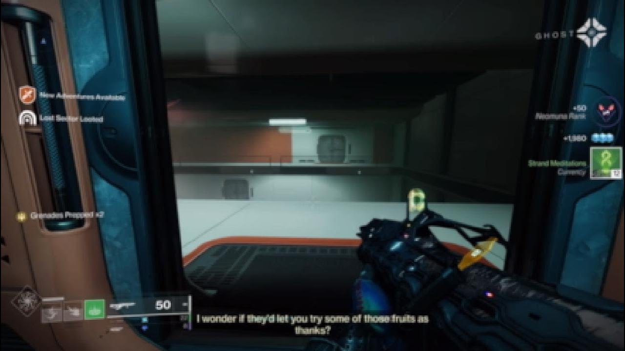 Hydroponics Delta | Ghost: "I Wonder If They'd Let You Try Some of Those Fruits" | Lightfall