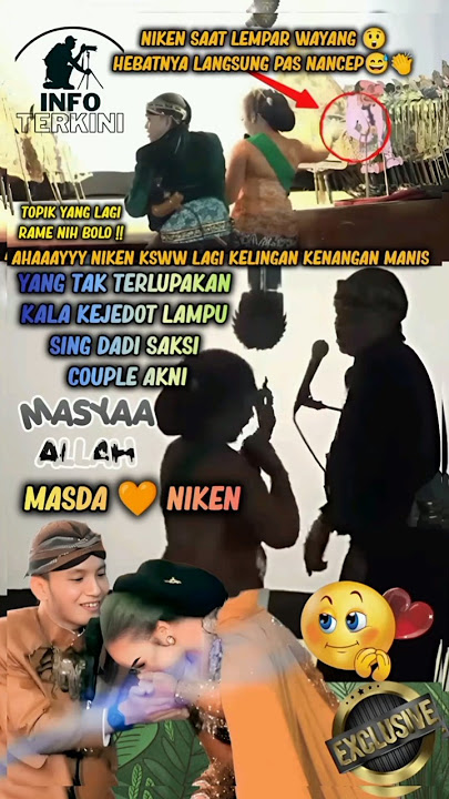 Baru Niken Salindry Ksww Sing Jadi Kenangan Manis Bersama Den Akbar Wayangan Ki Cahyo Bt Niken