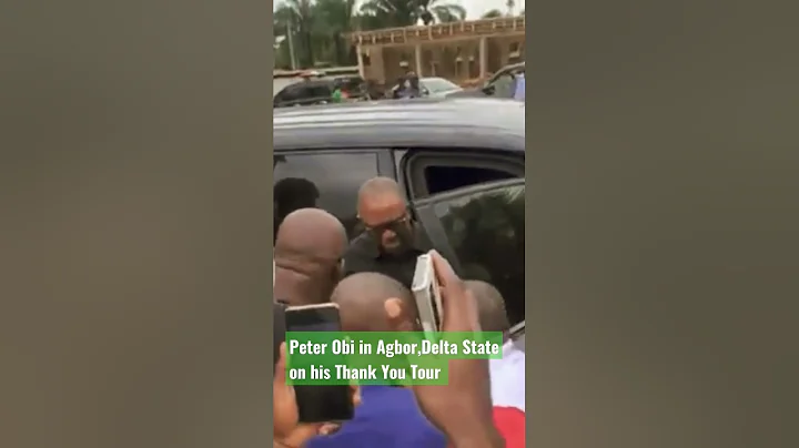 Peter Obi in Agbor,Delta State on His Thank You Tour #peterobi #obidient #peterobi2023
