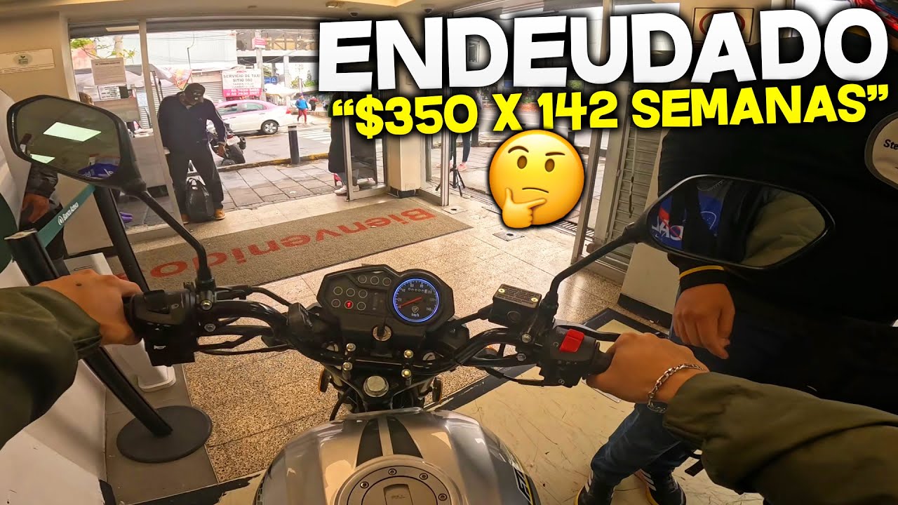 Sacando Una ITALIKA En ELEKTRA Para REPARTIR (FT 150 GTS) - Domingo De Delivery En CDMX