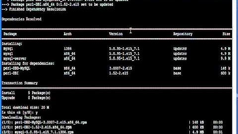 Install MySQL Server on CentOS Linux