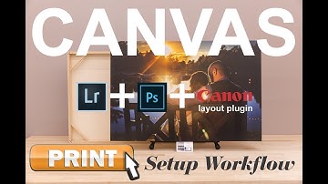 Canvas Wrap Print Setup