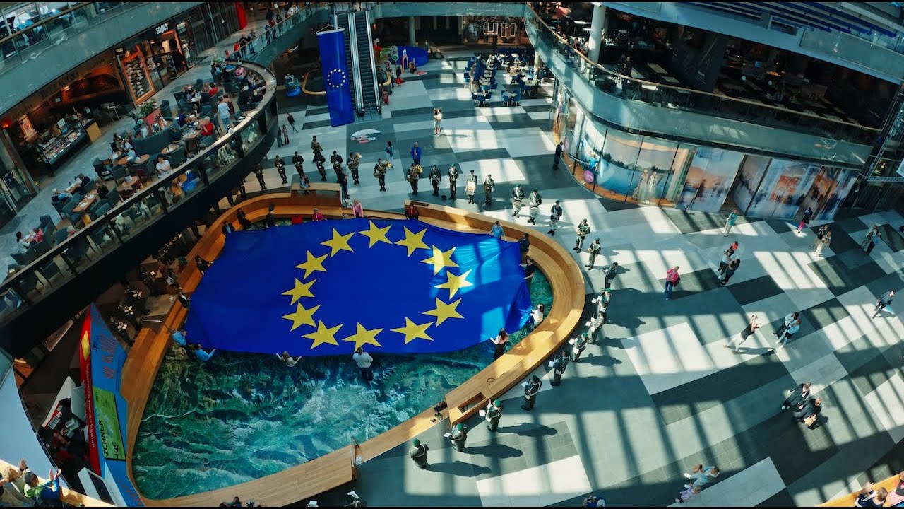 Europa Flashmob Villach - Ode an die Freude