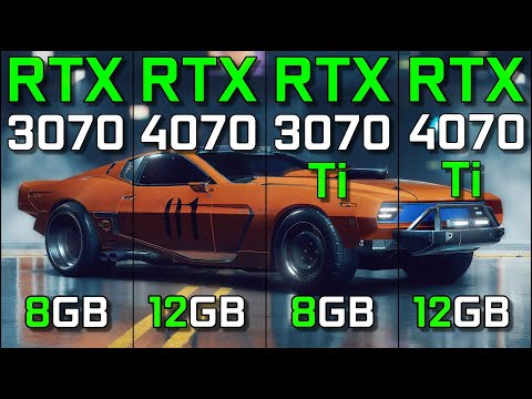 RTX 3070 vs RTX 4070 vs RTX 3070Ti vs RTX 4070Ti | Test in 10 Games at 1440p | Worth Upgrading?