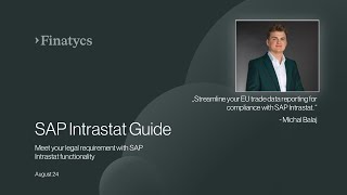 SAP Intrastat Guide
