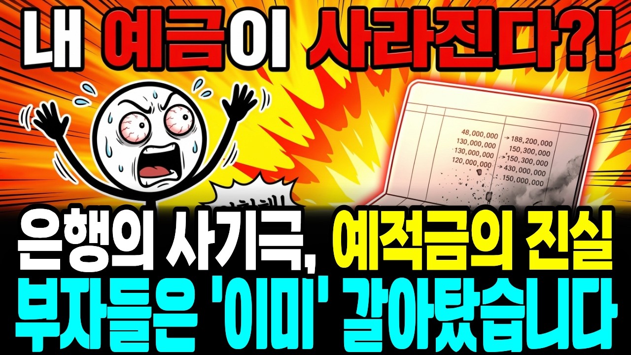 지금 당장 은행에서 돈 빼십시오! 평생 모은 노후 자금이 '종이조각' 되는 5가지 징후