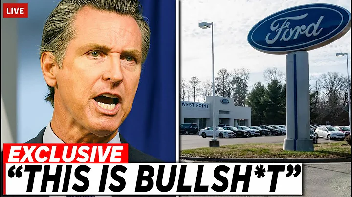 Governor Of California PANICS After Ford Leaves California!