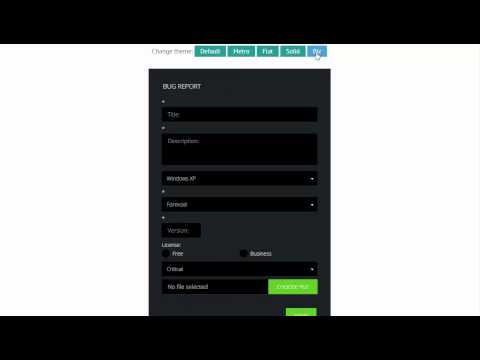 Formoid: Bug Report Demo
