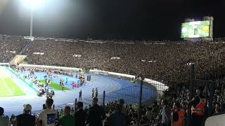 Curva Sud Casablanca - يا لبابور يا مونامور أغنية من الزمن الجميل لجمهور الرجاء في مباراة نهضة بركان